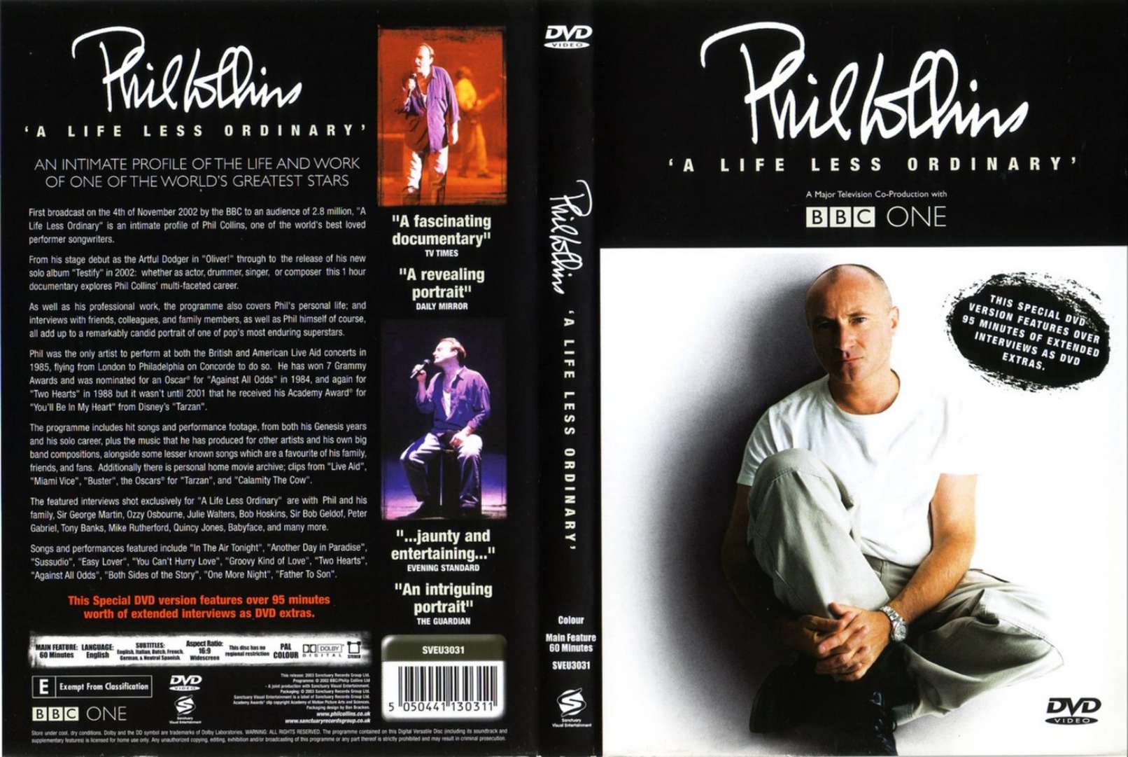 Phil Collins A Life Less Ordinary : Front